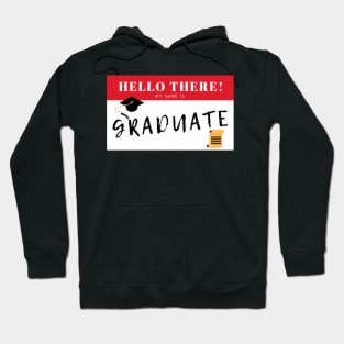 Graduate Nametag Hoodie